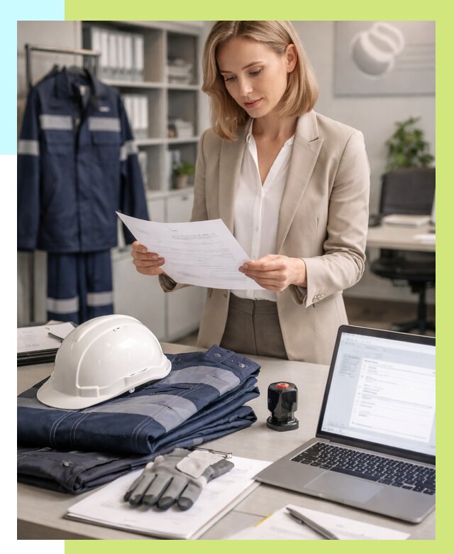 Сертификация спецодежды в Конаково от 7096 р. | Алешин-Кнк