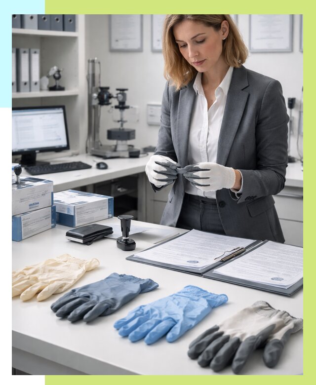 Сертификация перчаток в Конаково от 8616 р. | Алешин-Кнк