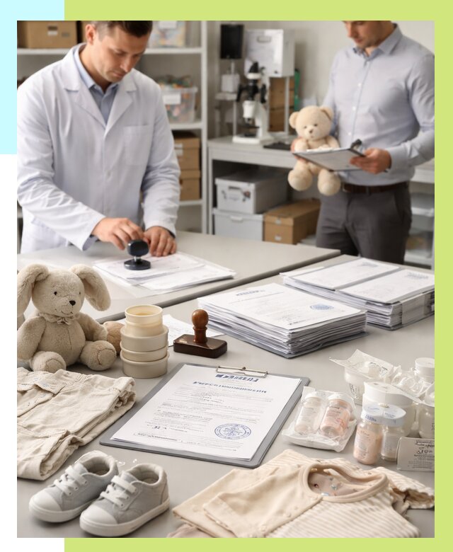 Сертификация детских товаров в Конаково от 15206 р. | Алешин-Кнк