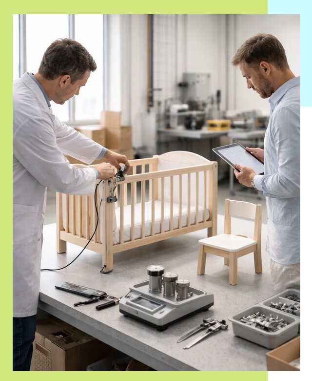 Сертификация детской мебели и проверка безопасности в Конаково