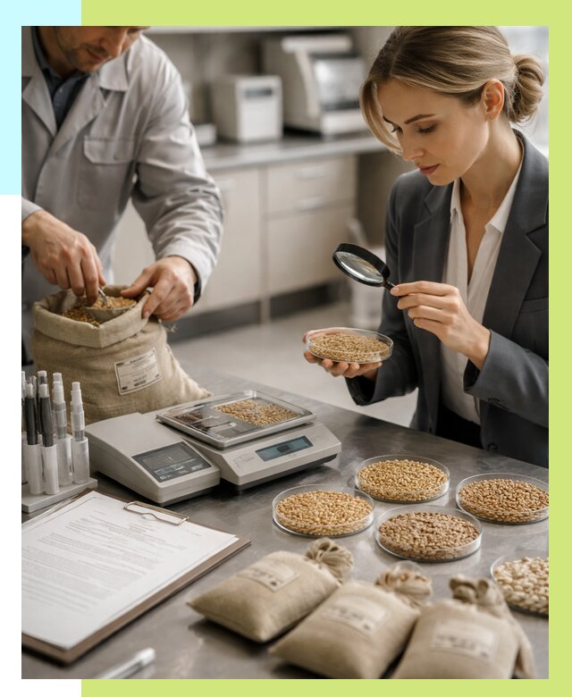 Сертификация зерна в Конаково по цене от 15206 р. | Алешин-Кнк