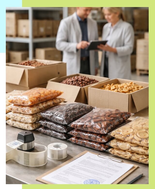 Сертификация сухофруктов в Конаково от 12164 р. | Алешин-Кнк под ключ