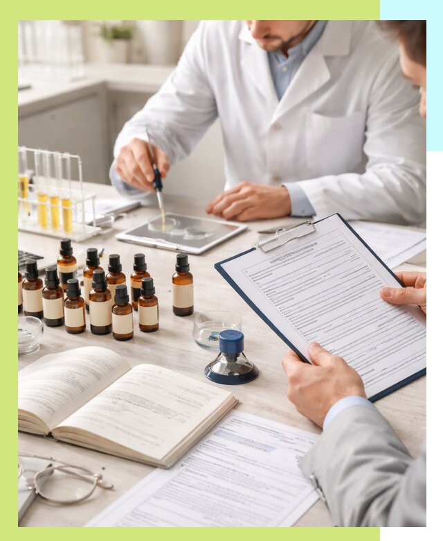 Сертификация эфирных масел и документация качества в Конаково