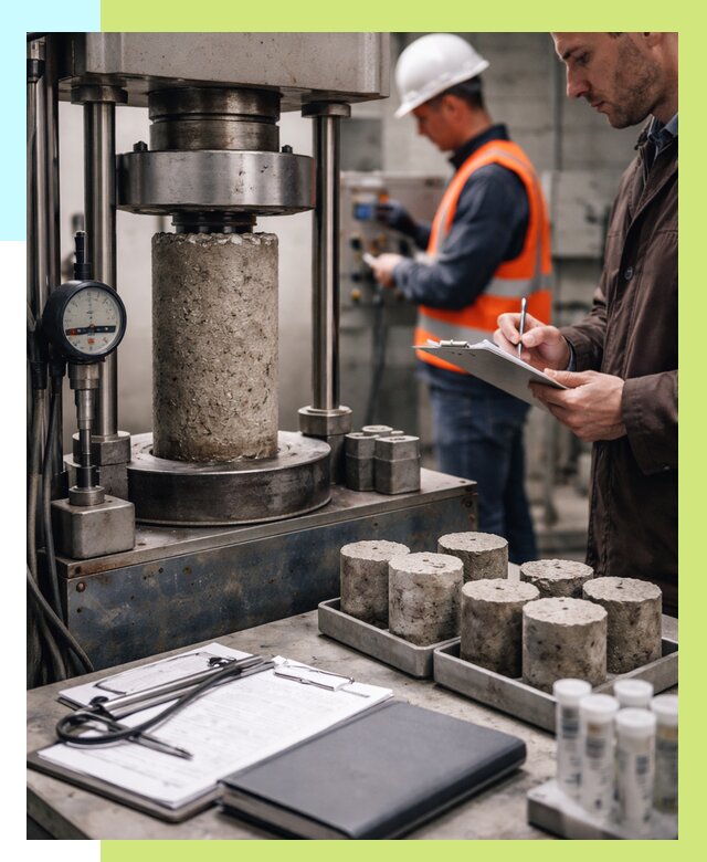 Сертификация бетона в Конаково от 30411 р. сертификат | Алешин-Кнк