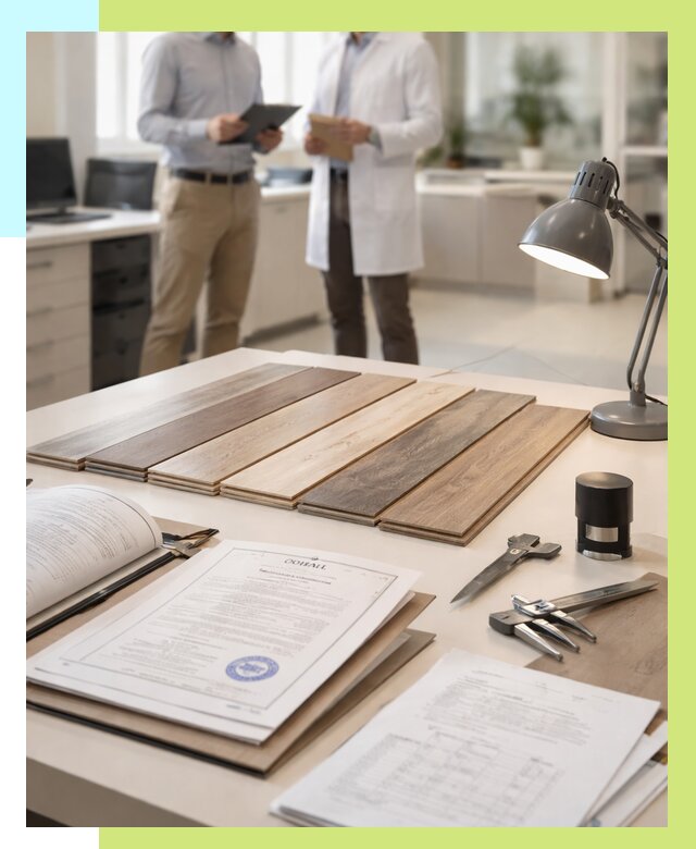 Сертификация ламината в Конаково от 18247 р. под ключ | Алешин-Кнк