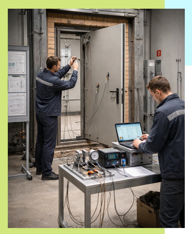 Сертификация противопожарных дверей в Конаково по ГОСТ и ТР