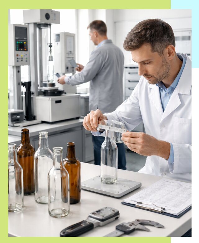 Сертификация стеклянных бутылок и сопутствующей упаковки в Конаково