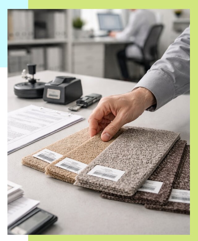 Сертификация ковролина в Конаково от 15206 р., Алешин-Кнк