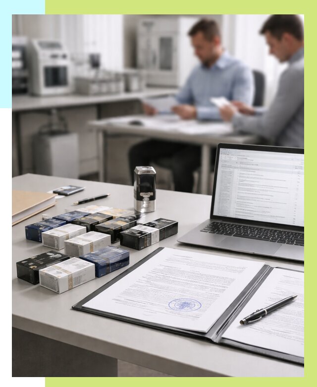 Сертификация сигарет под ключ в Конаково от 45617 р. | Алешин-Кнк