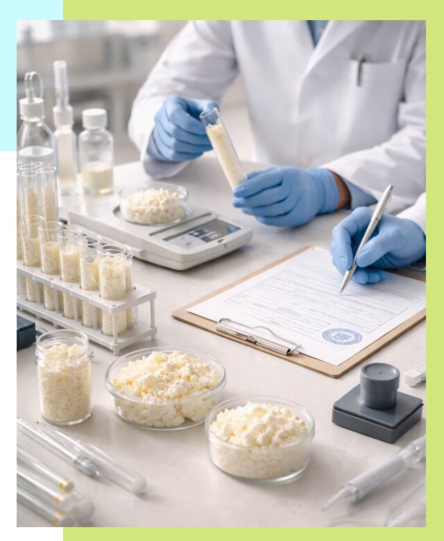 Сертификация творога в Конаково от 12164 р. под ключ | Алешин-Кнк