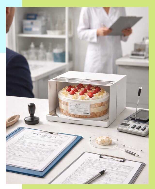 Сертификация тортов в Конаково от 9123 р. заказать | Алешин-Кнк