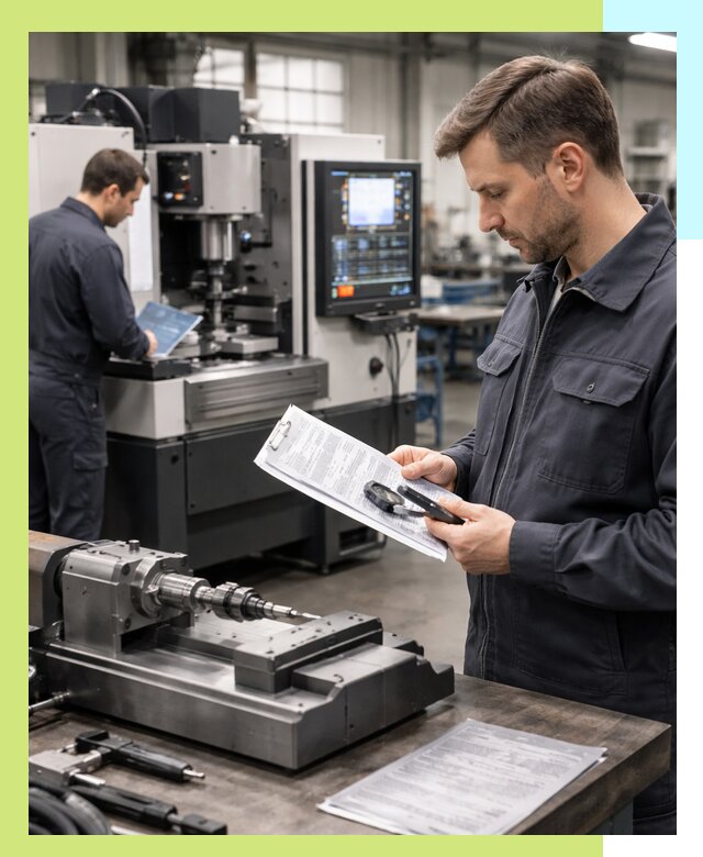 Сертификация станков: оформление документов и испытания в Конаково