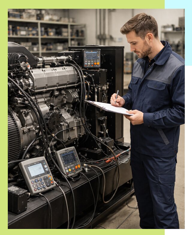Сертификация дизельных генераторов и их оборудования в Конаково