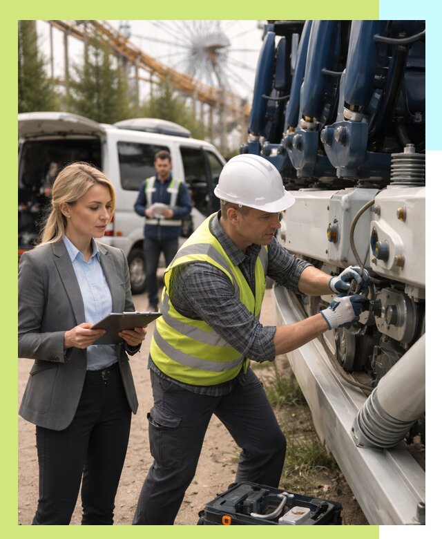 Сертификация аттракционов и проверка безопасности в Конаково