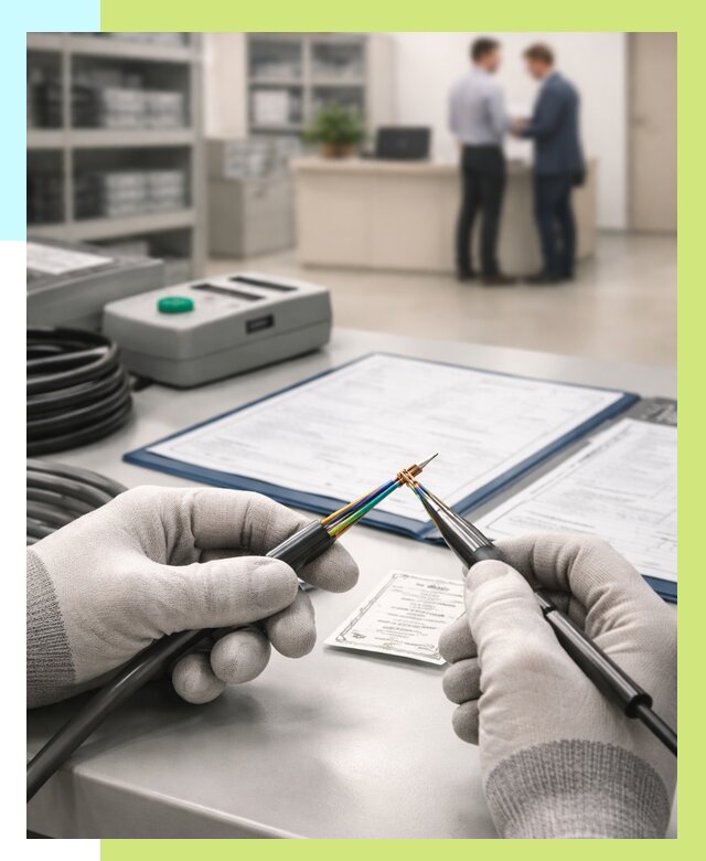 Сертификация провода в Конаково от 18247 р. в Алешин-Кнк