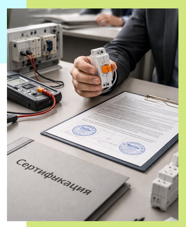 Сертификация выключателей под ключ в Конаково от 15206 р. | Алешин-Кнк