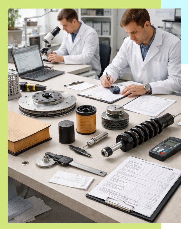 Сертификация автозапчастей и комплектующих в Конаково по ГОСТ