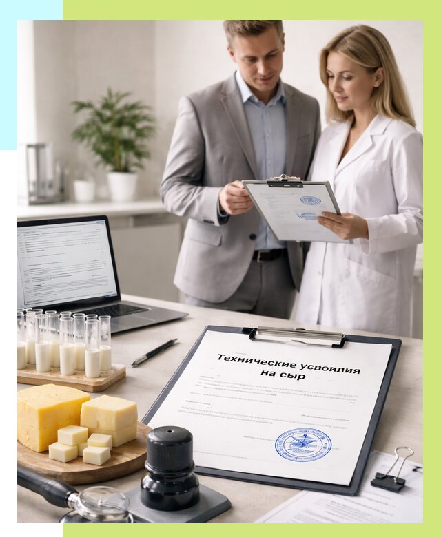 ТУ на сыры в Конаково срочно от 12164 р. — оформление | Алешин-Кнк