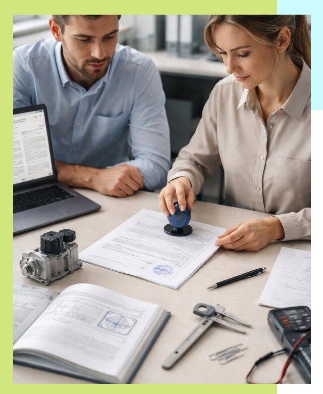 Выдача паспорта изделия и техническая экспертиза продукции в Конаково