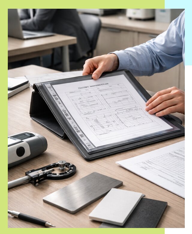 Оформление паспорта материала для продукции в Конаково