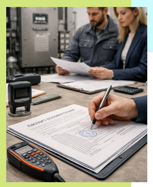 Оформление паспорта эксплуатации оборудования в Конаково