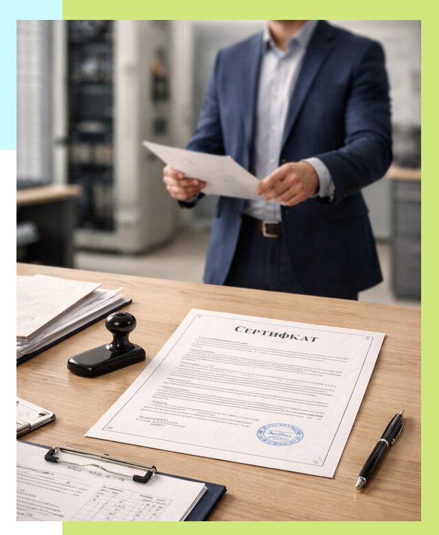 Сертификат на оборудование в Конаково от 15206 р. | Алешин-Кнк