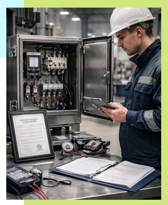 Сертификат взрывозащиты в Конаково от 45617 р. | Алешин-Кнк