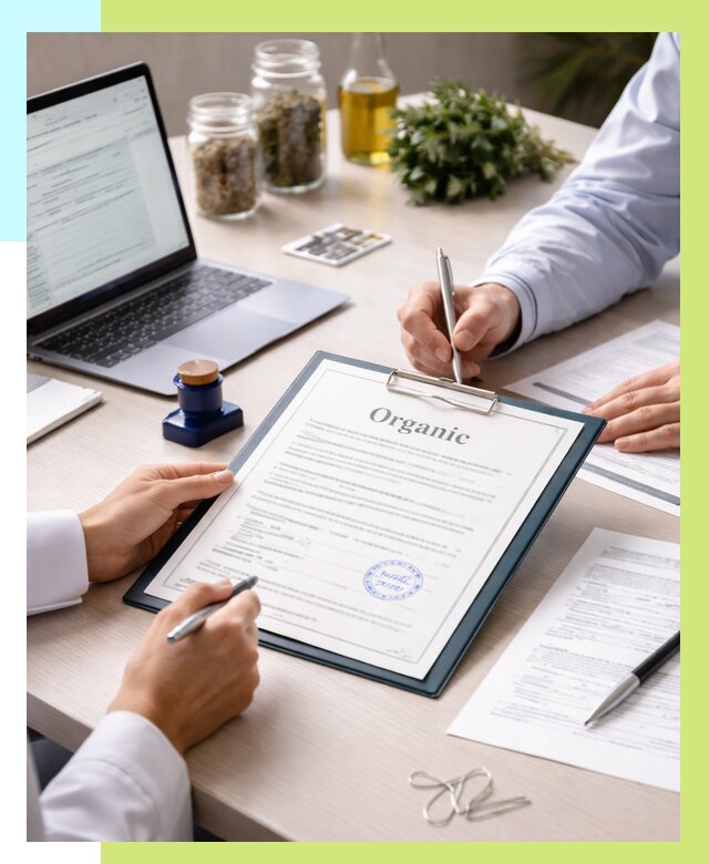 Оформление сертификат органик в Конаково от 30411 р. | Алешин-Кнк