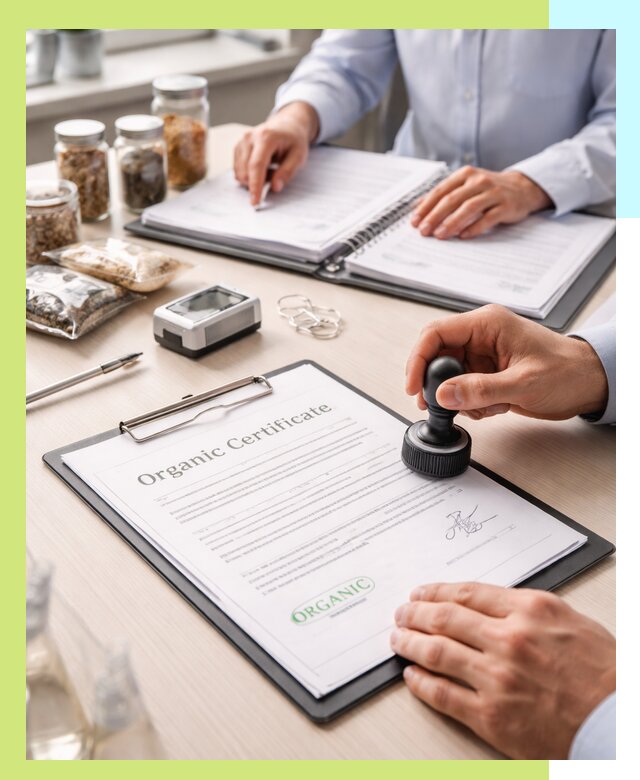 Получение органик сертификата для продукции в Конаково