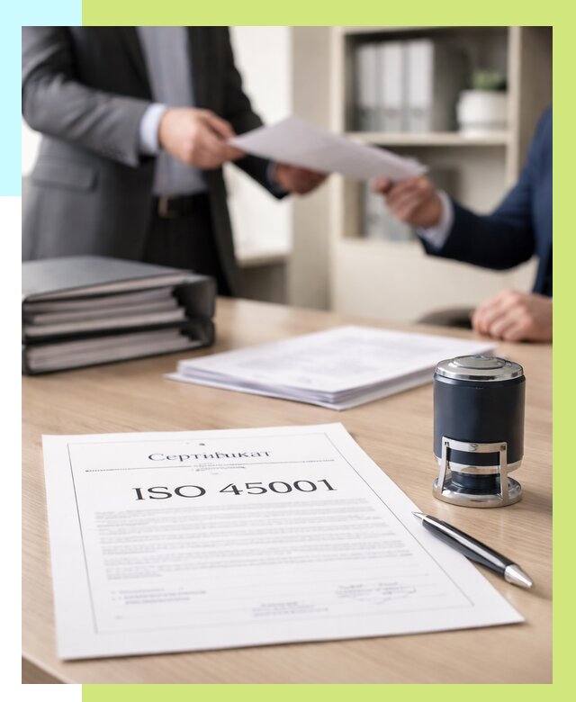 Сертификат ISO 45001 в Конаково под ключ от 45617 р. | Алешин-Кнк