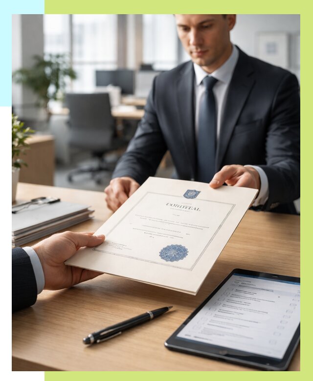 Сертификат ISO 30301 в Конаково от 35480 р. | Алешин-Кнк - под ключ